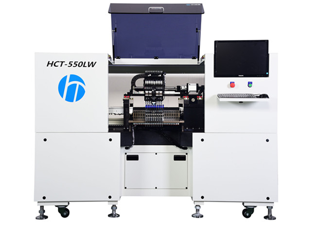 HCT-550LW全自動(dòng)10頭貼片機(jī)，LED貼片機(jī)，自動(dòng)更換吸嘴